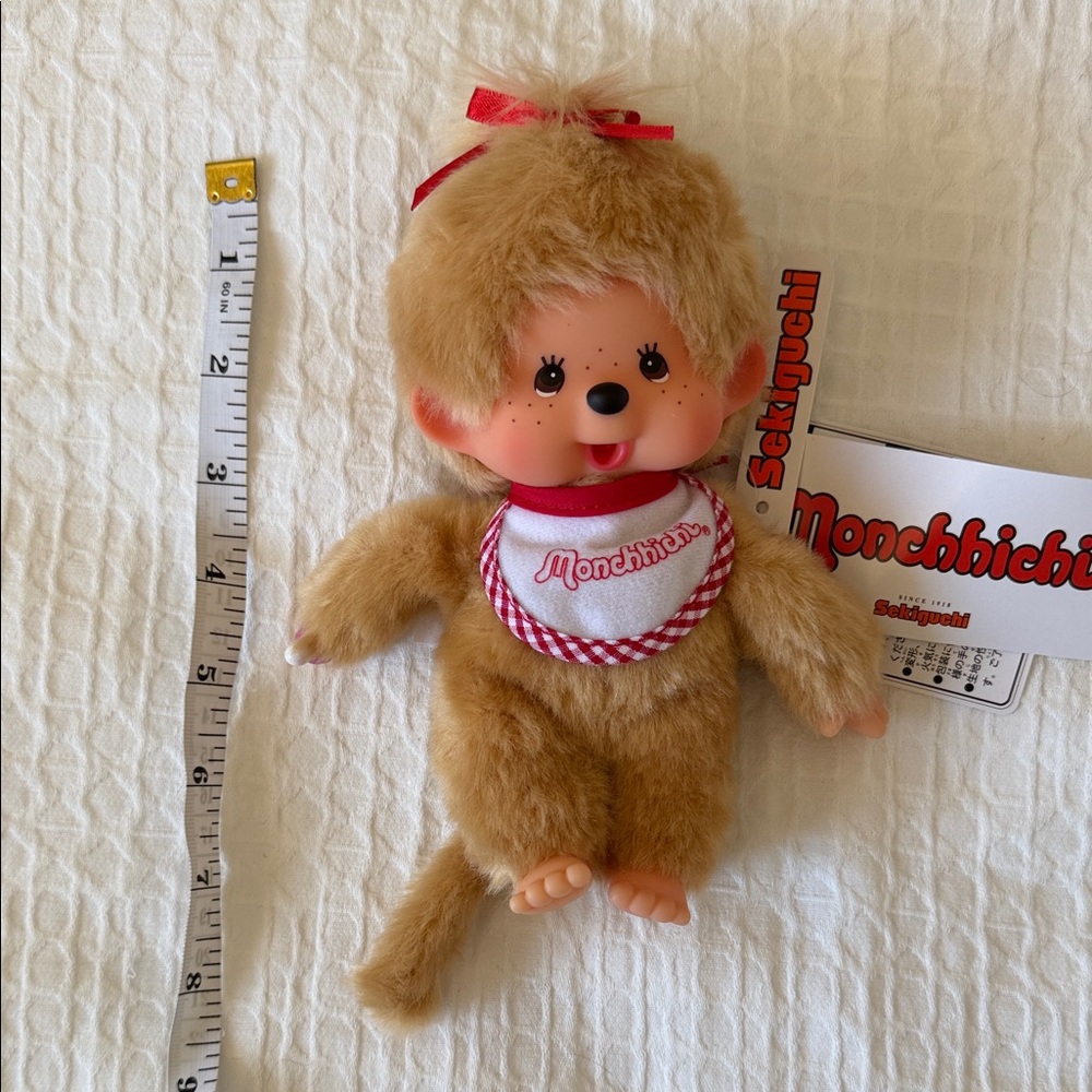 Monchhichi Brown Plush Doll